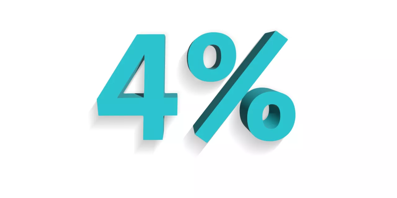 Oprocentowanie 4% w skali roku
