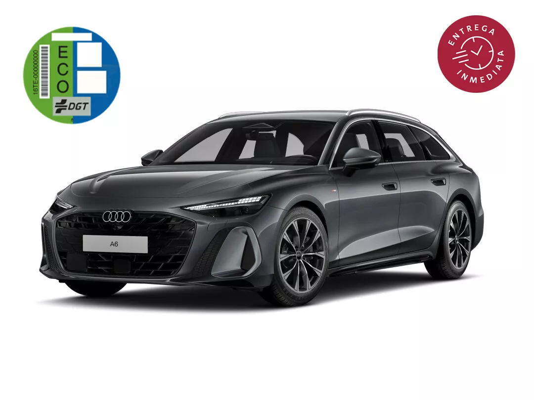 Audi A6 s line negro con topos