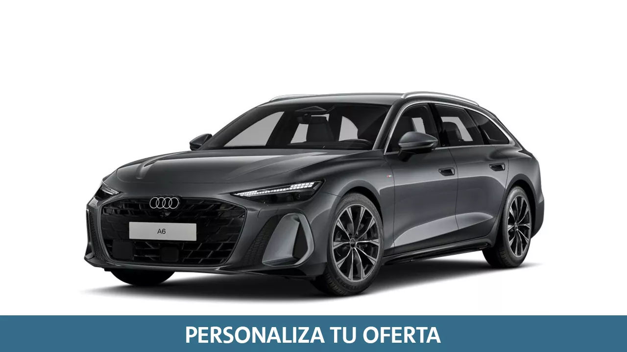 Audi A6 sportback s line negro con topos