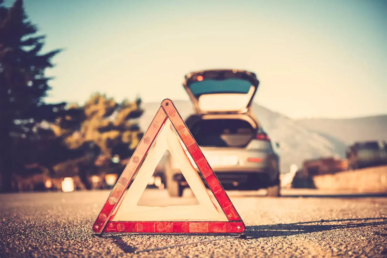 Unfall mit dem Firmenwagen