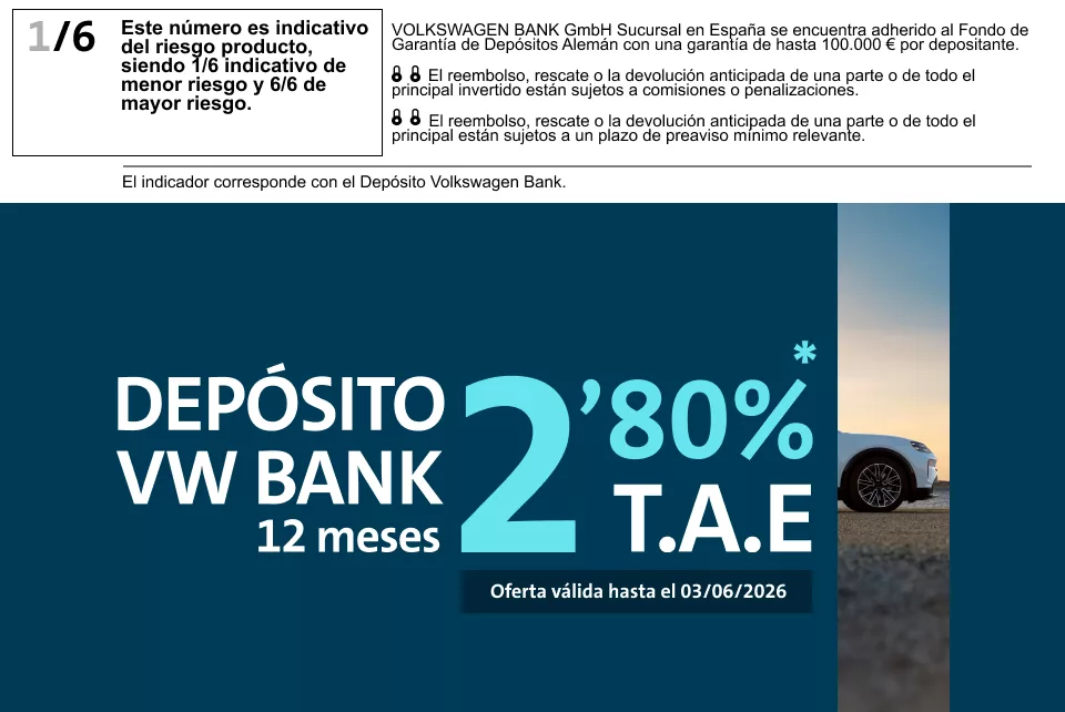 Ilustración de Depósito Volkswagen Bank, la mejor forma de hacer crecer tus ahorros si estás pensando en dónde invertir tu dinero