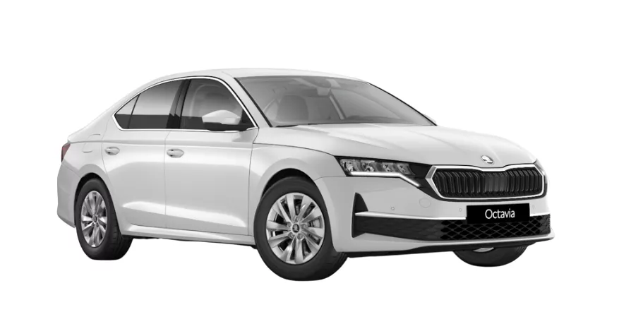 Octavia Limo blanco sin topos