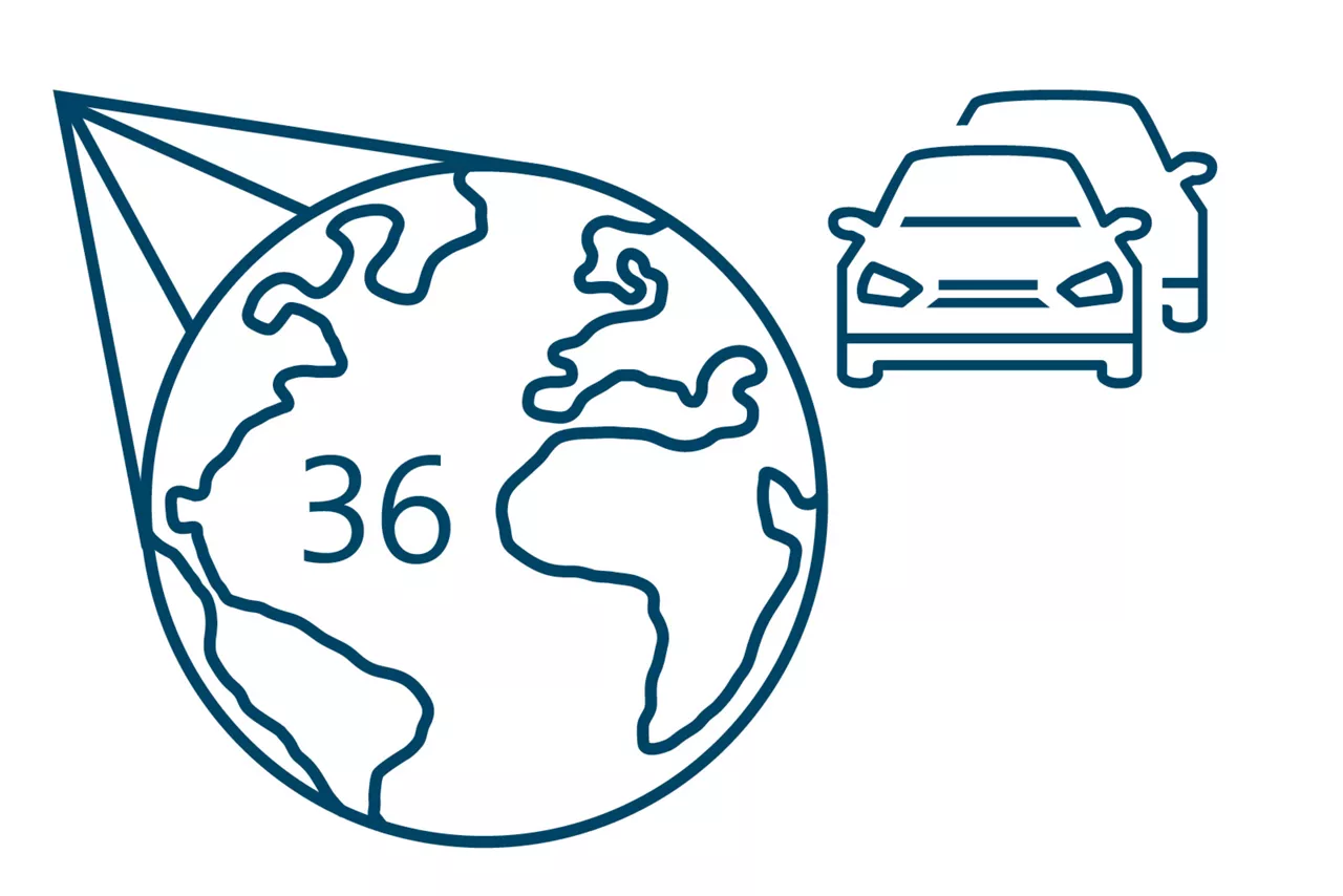 Grafik: Internationales Flottenmanagement