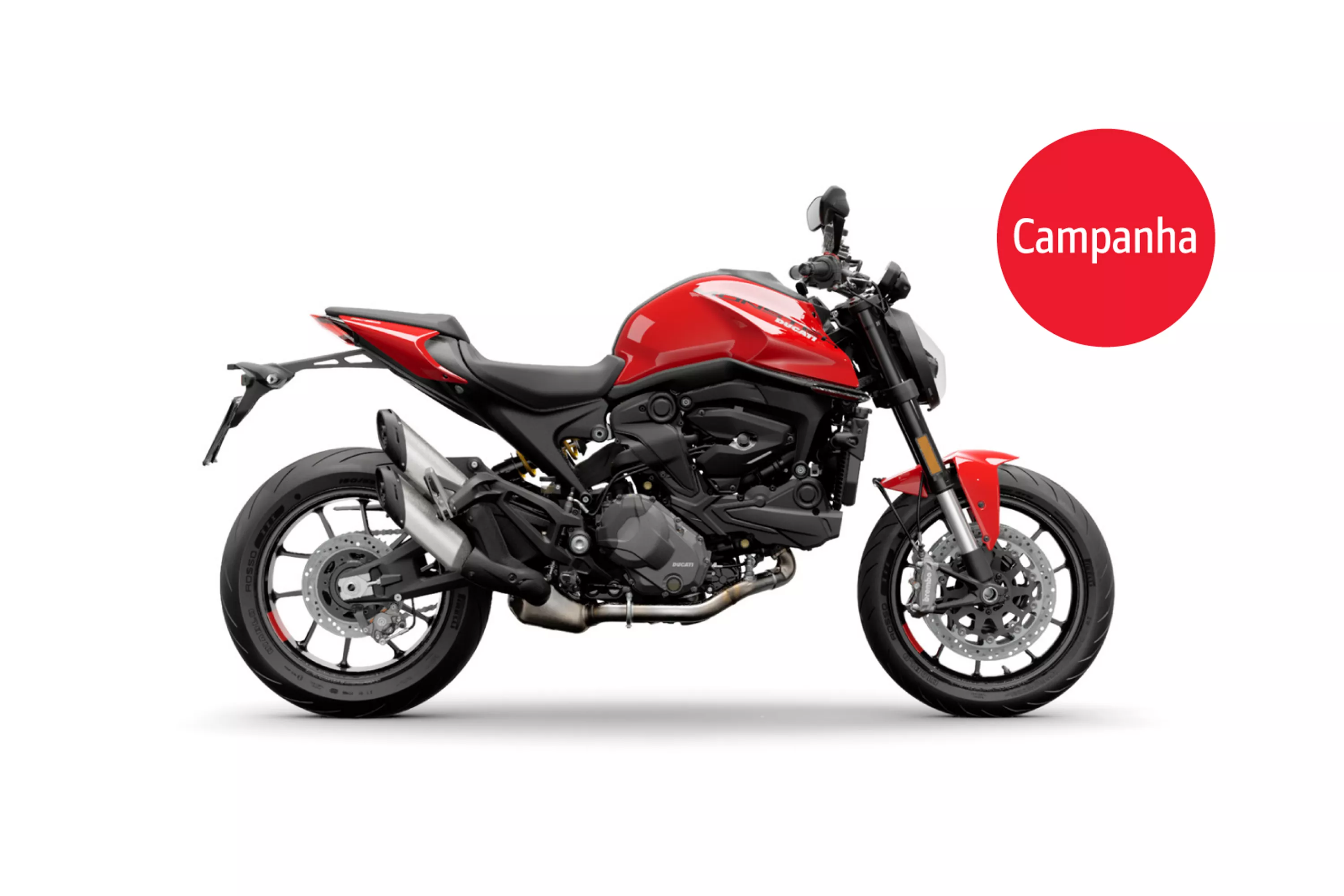Monster Ducati Red