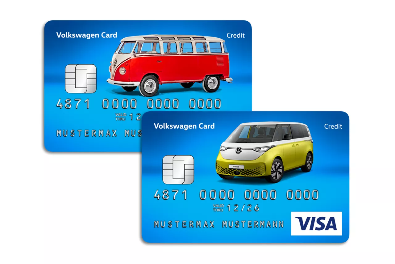 Volkswagen VISA Card Kartenmotive.