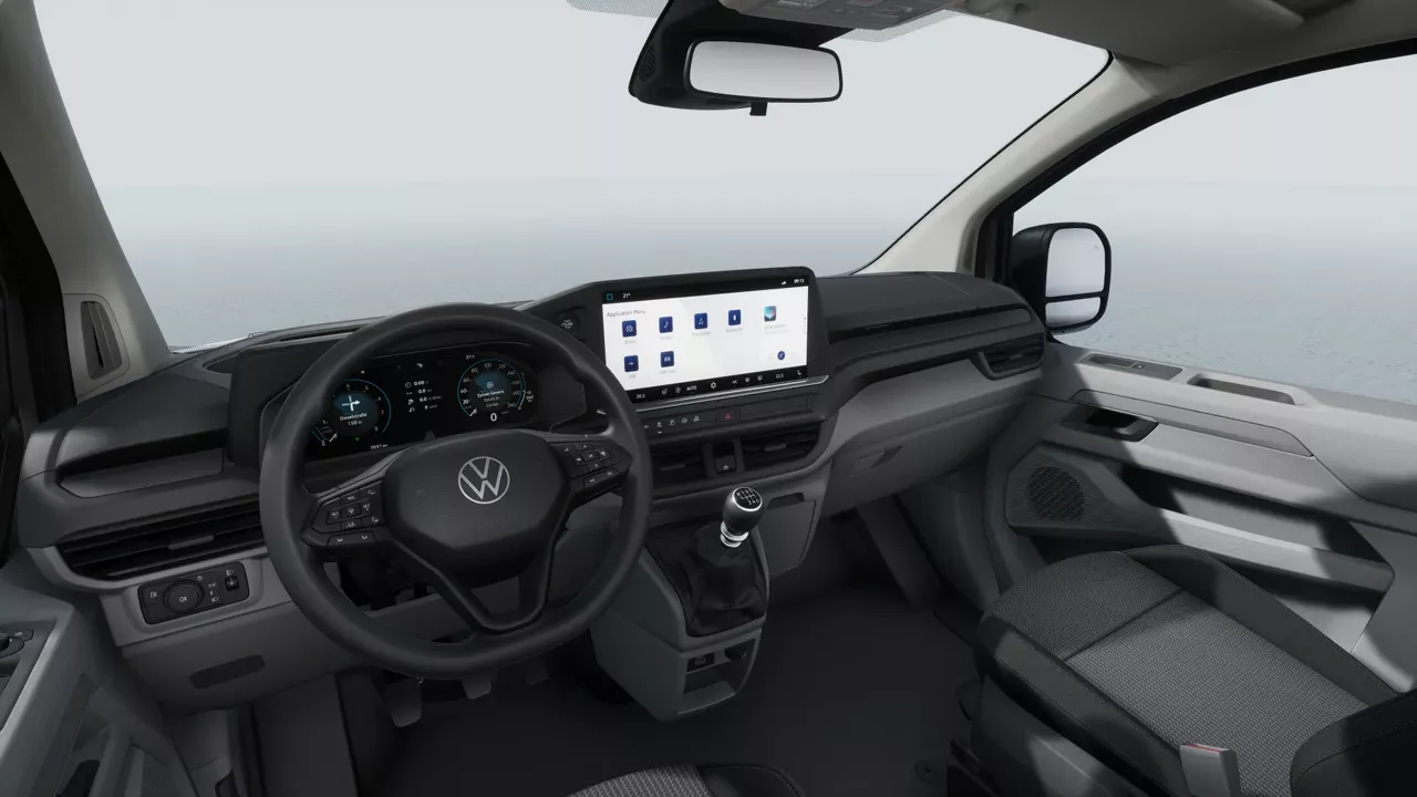 Volkswagen ID.3 visto de costado aparcado frente a una casa