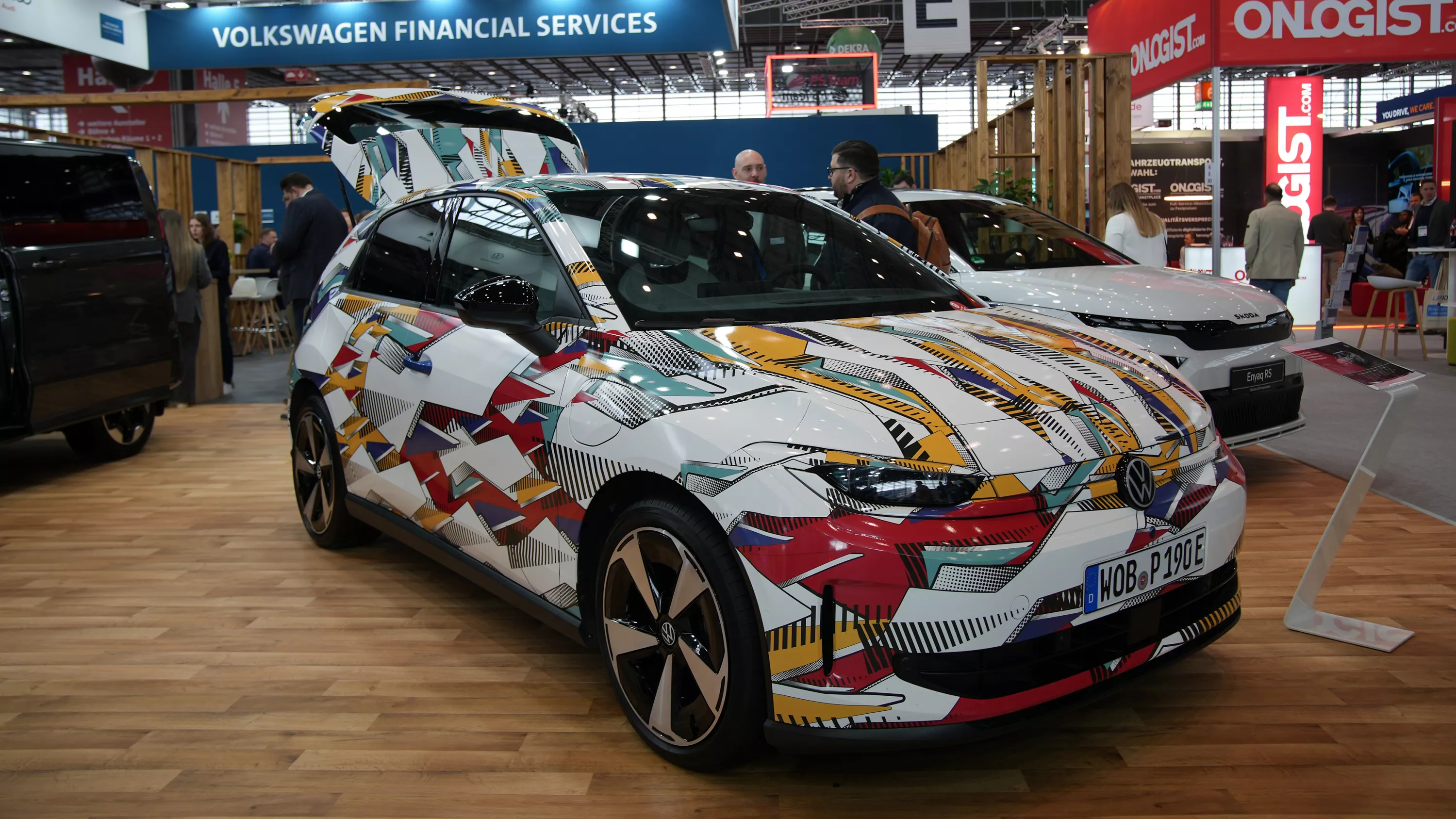 VWFS-Stand auf der Messe Flotte!