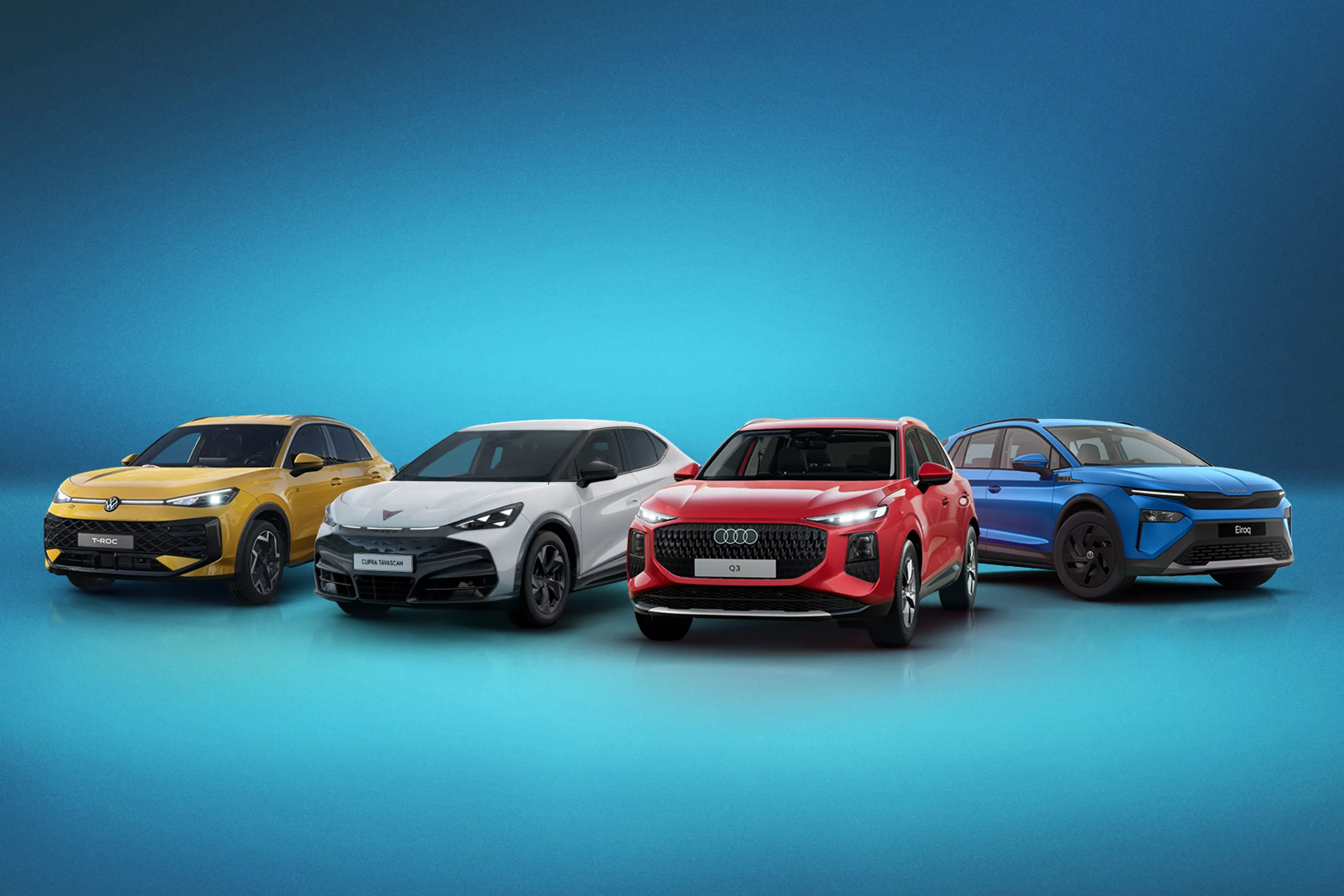 Flota czterech samochodów z grupy VGP