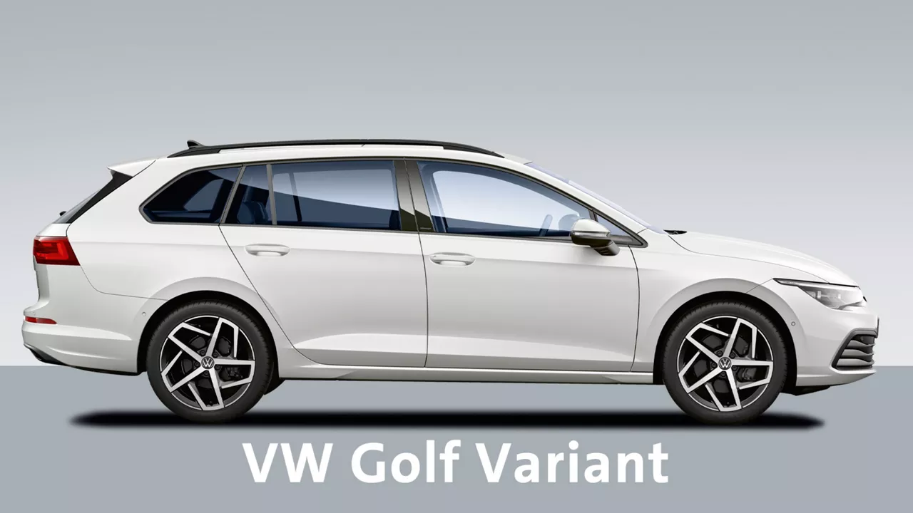 weisser-vw-golf-variant-vor-grauem-hintergrund