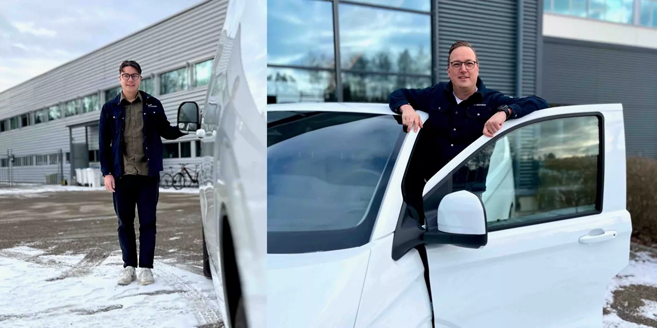 Från vänster: Theo Karlsson Chan, Robert Andén.