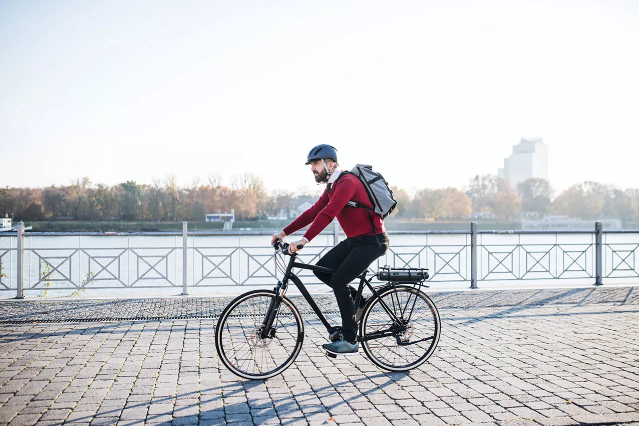 Mit dem Fahrrad zur Arbeit