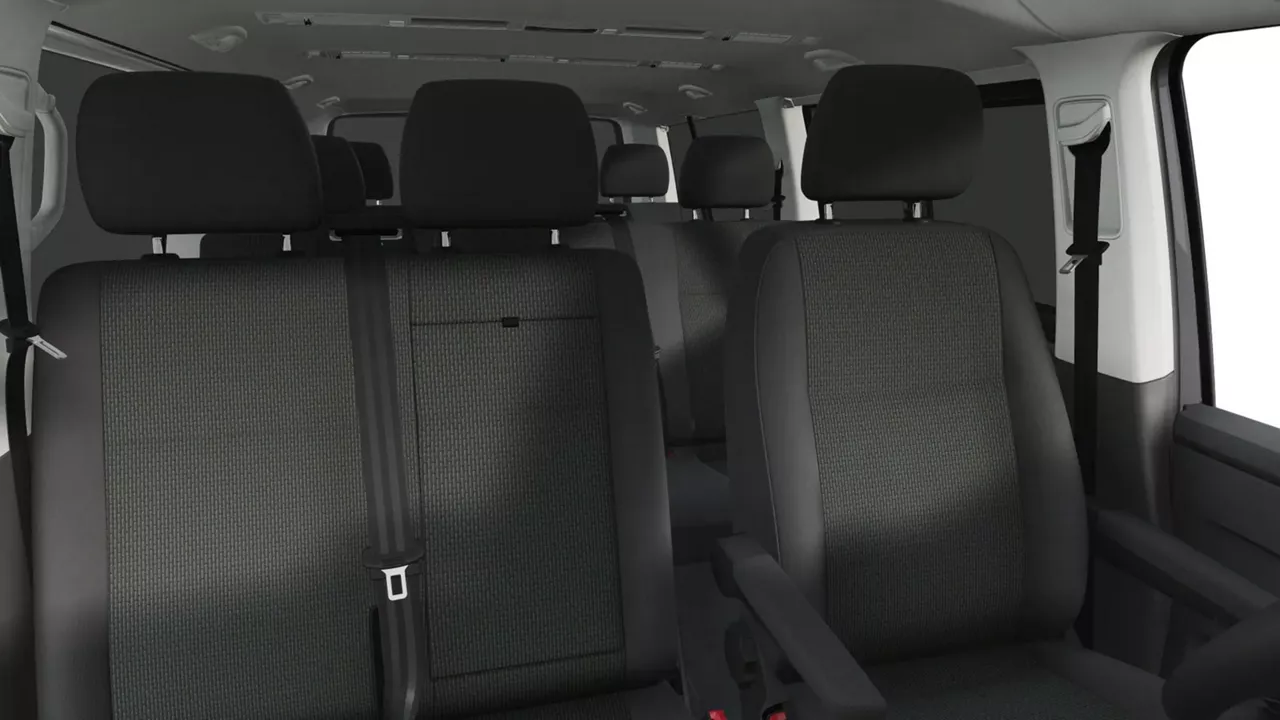 Innenraum eines VW Caravelle