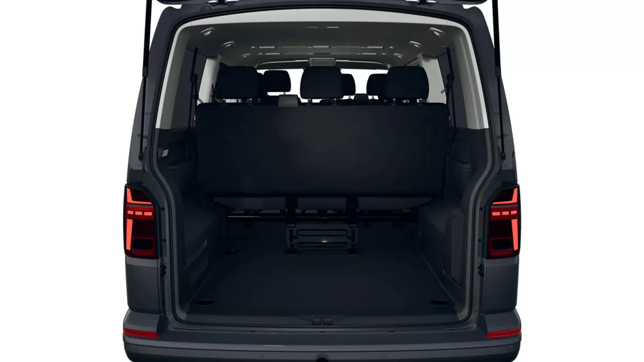 Kofferraum eines VW Caravelle