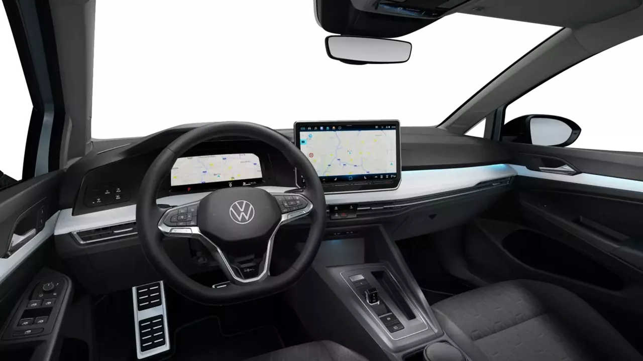 Cockpit des VW Golf