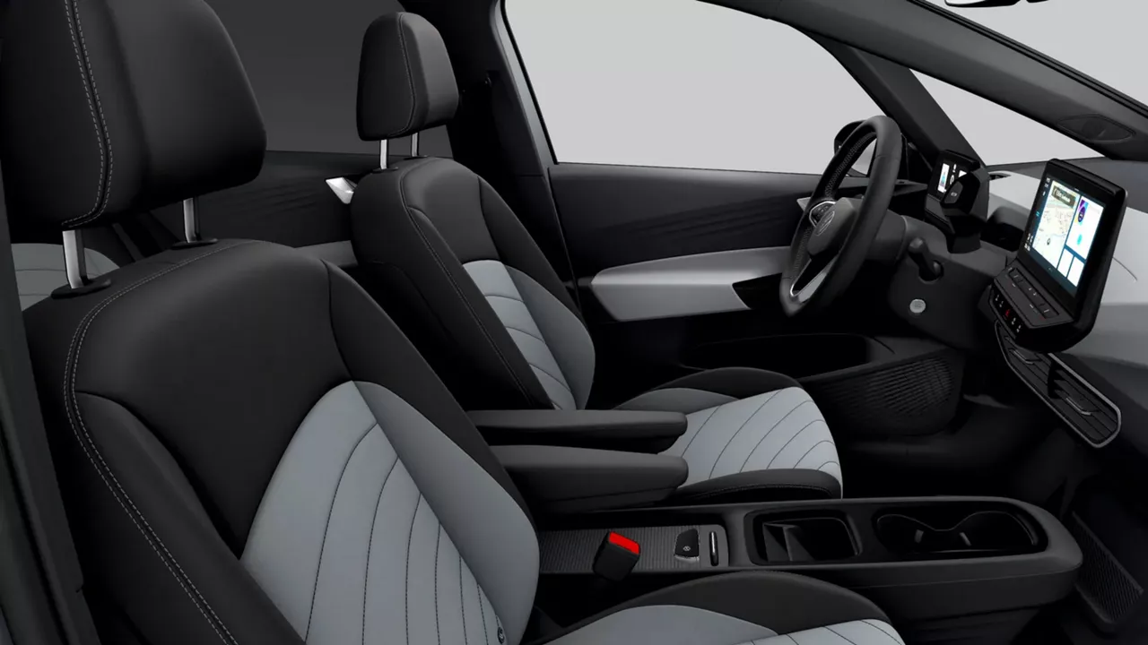 Fahrer- und Beifahrersitz eines VW ID.3