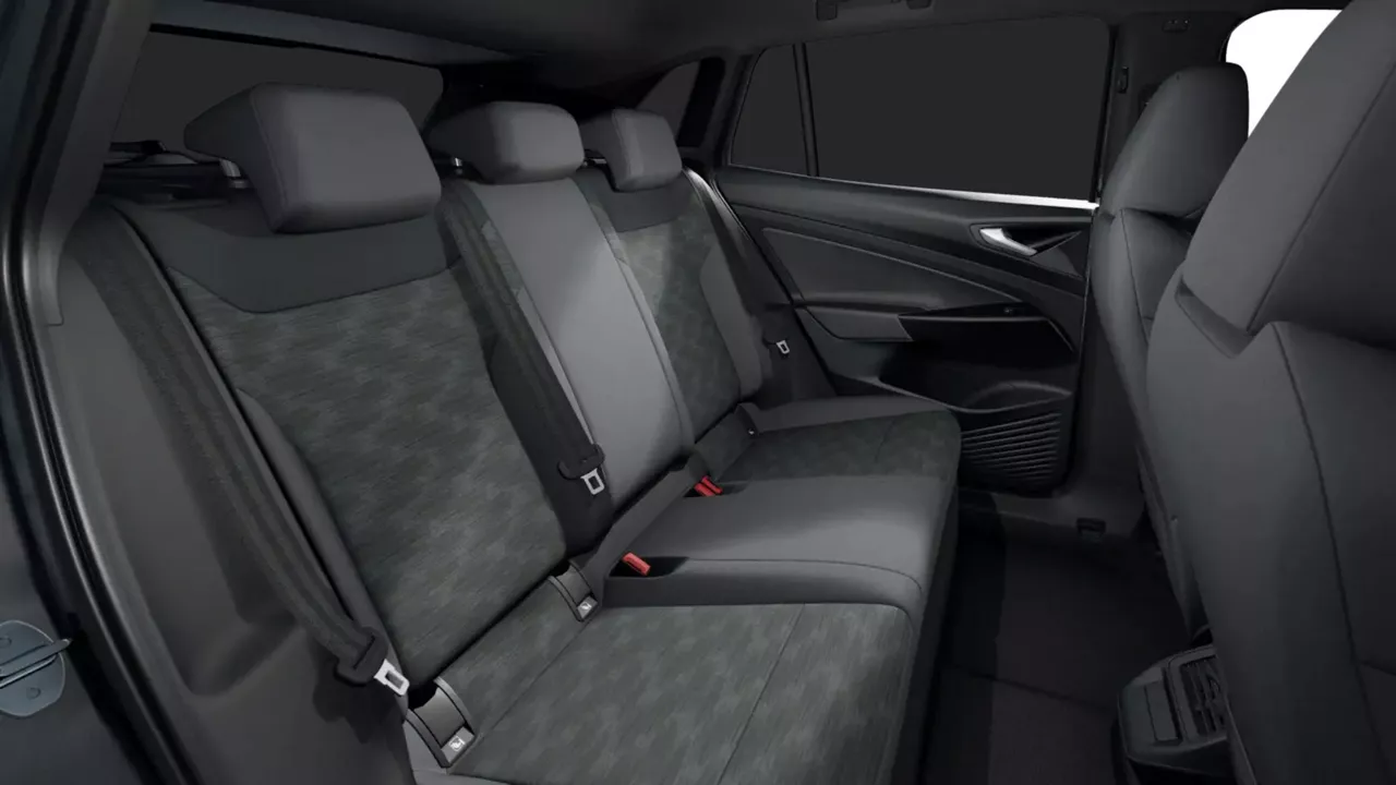 Rücksitzbank eines VW ID.4