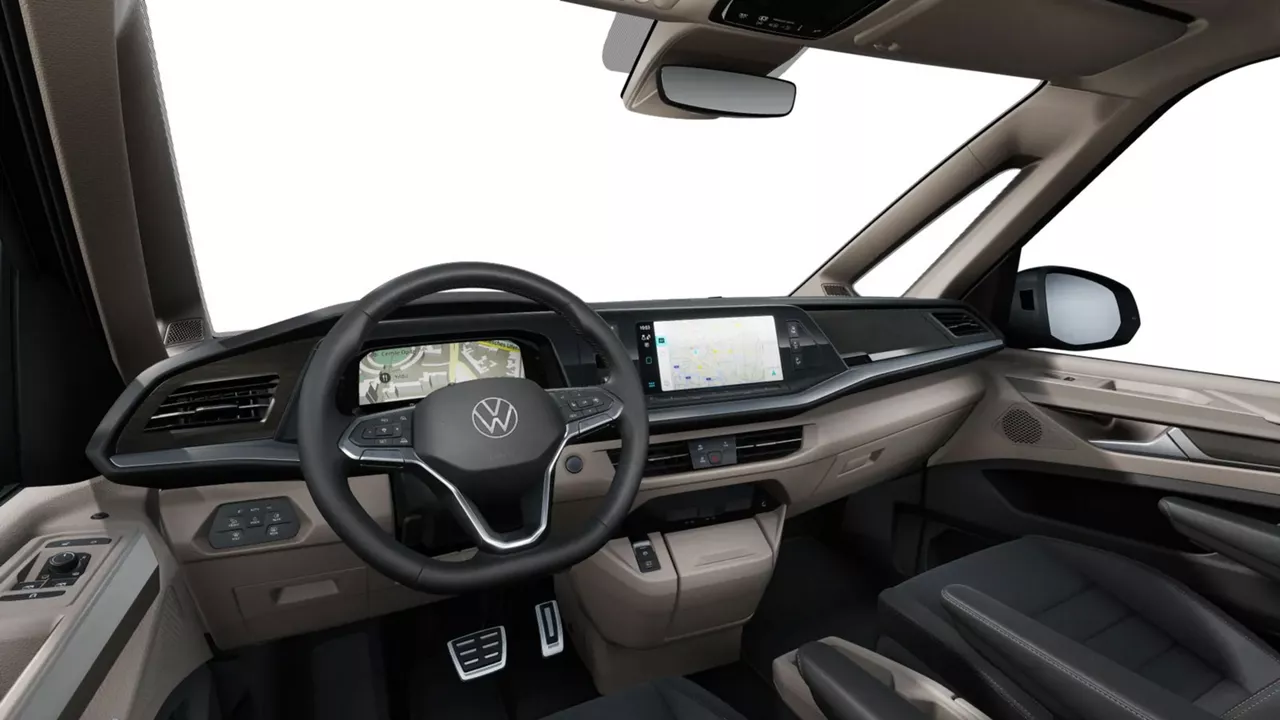 Cockpit eines VW Multivan