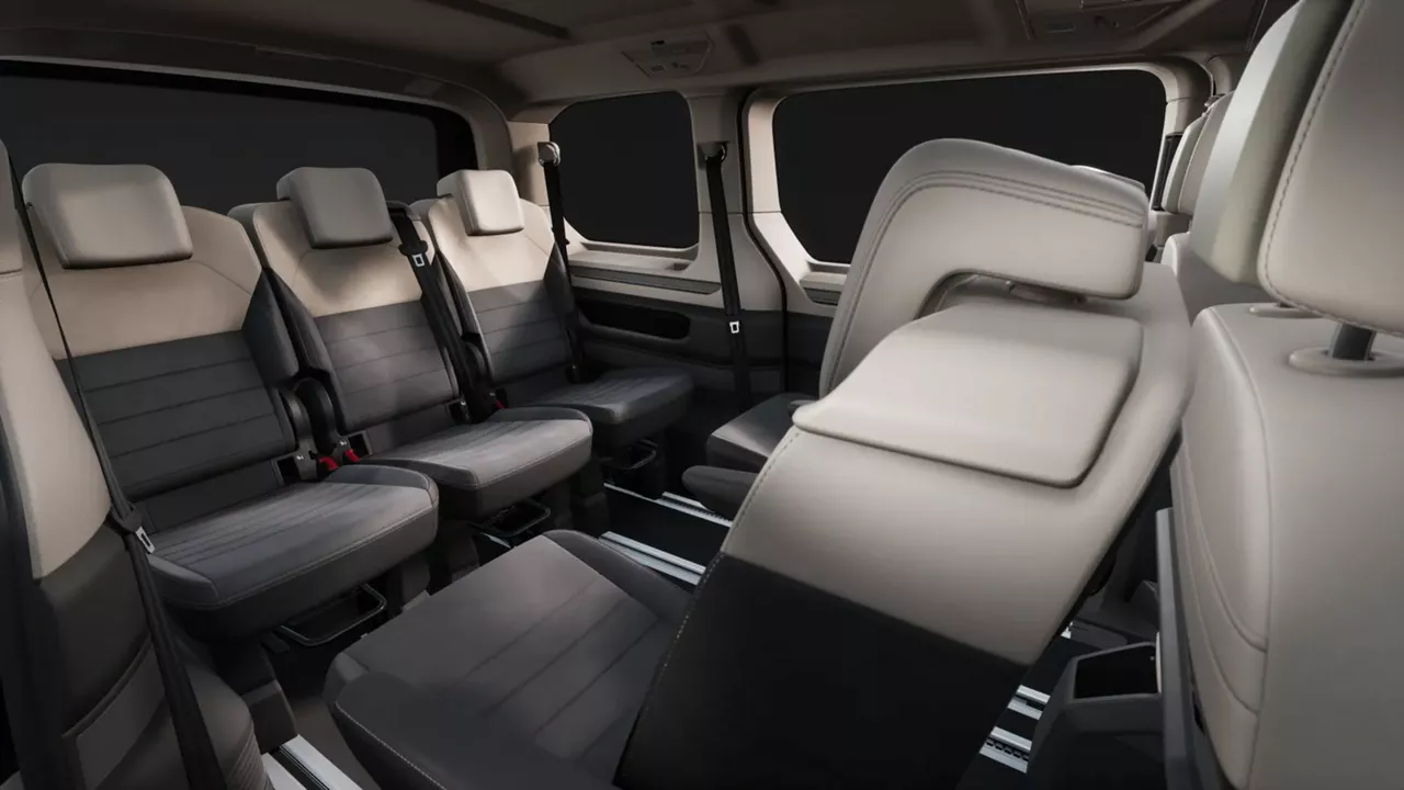 Rücksitzbänke eines VW Multivan