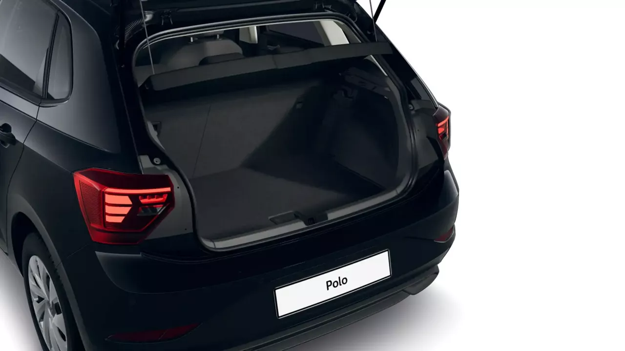 Kofferraum des VW Polo