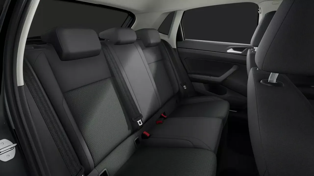 Rücksitzbank des VW Polo